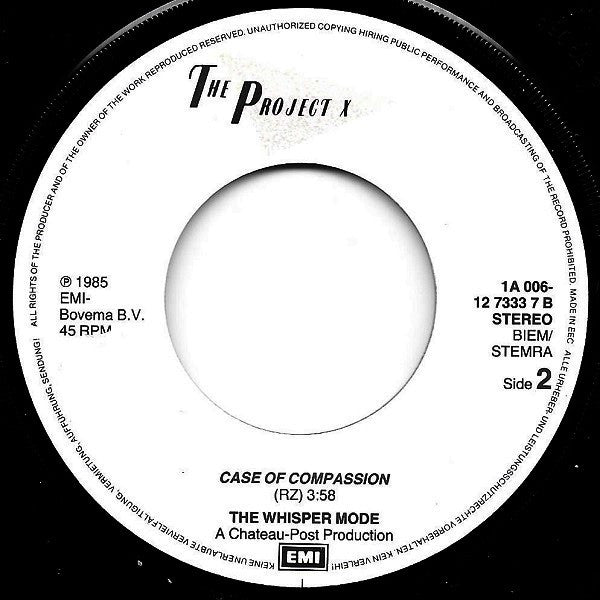 The Whisper Mode : Mutual (7", Single)