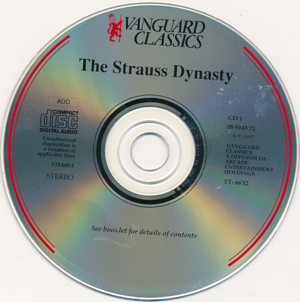 Orchester Der Wiener Staatsoper, Anton Paulik : The Strauss Dynasty (2xCD, Comp)