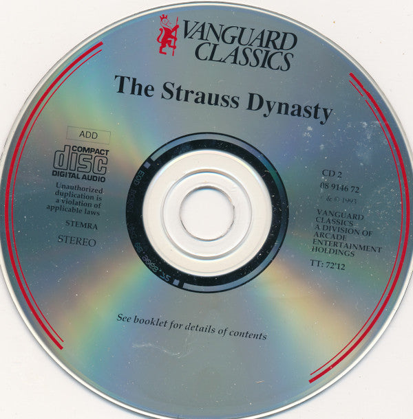 Orchester Der Wiener Staatsoper, Anton Paulik : The Strauss Dynasty (2xCD, Comp)