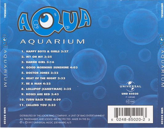 Aqua : Aquarium (CD, Album)