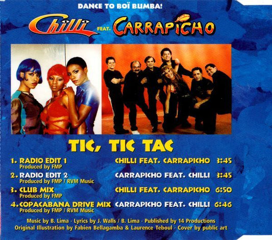 Chilli Feat. Carrapicho : Tic, Tic Tac (CD, Maxi)