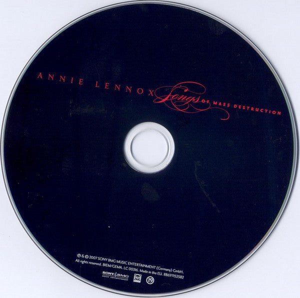 Annie Lennox : Songs Of Mass Destruction (CD, Album + CD, Enh + Ltd, Gat)