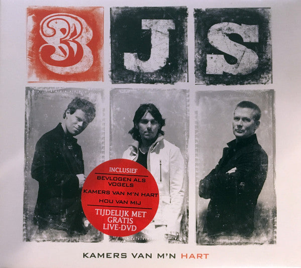 3JS : Kamers Van M'n Hart (CD, Album, Enh, RE + DVD-V)
