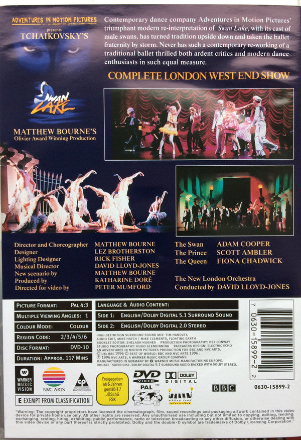 Pyotr Ilyich Tchaikovsky - Adventures In Motion Pictures : Swan Lake (DVD-V, PAL, Reg)