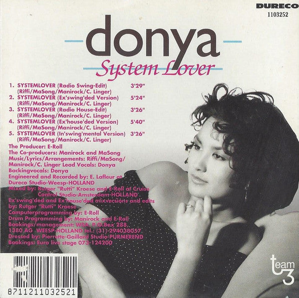 Donya : System Lover (CD, Single, Car)