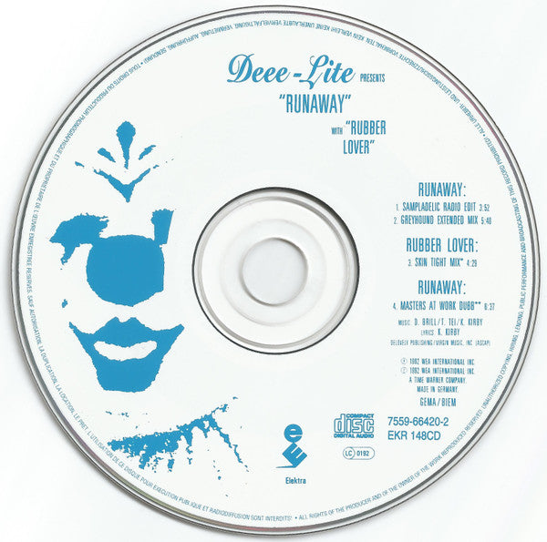 Deee-Lite : Runaway / Rubber Lover (CD, Single)