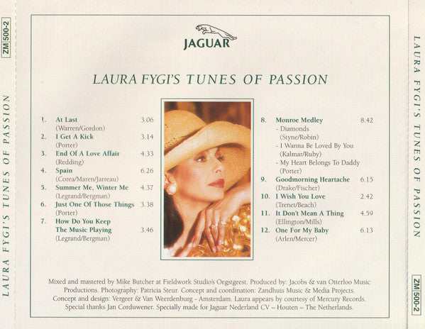 Laura Fygi : Laura Fygi's Tunes Of Passion (CD, Album)
