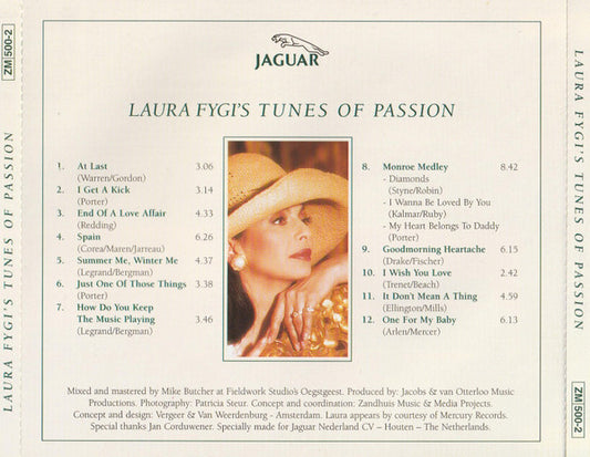 Laura Fygi : Laura Fygi's Tunes Of Passion (CD, Album)