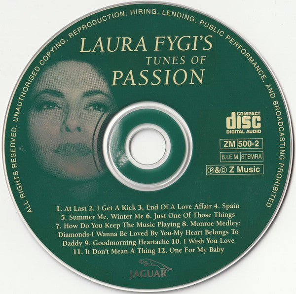Laura Fygi : Laura Fygi's Tunes Of Passion (CD, Album)