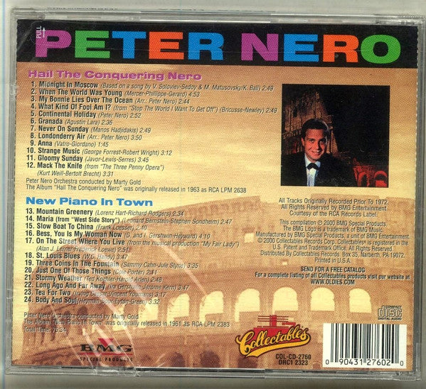 Peter Nero : Hail The Conquering Nero / New Piano In Town (CD, Comp, RE)
