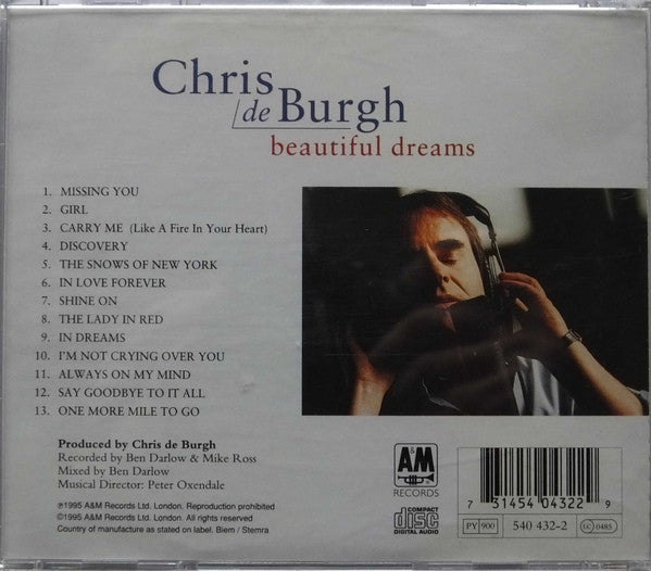 Chris de Burgh : Beautiful Dreams (CD, Album)
