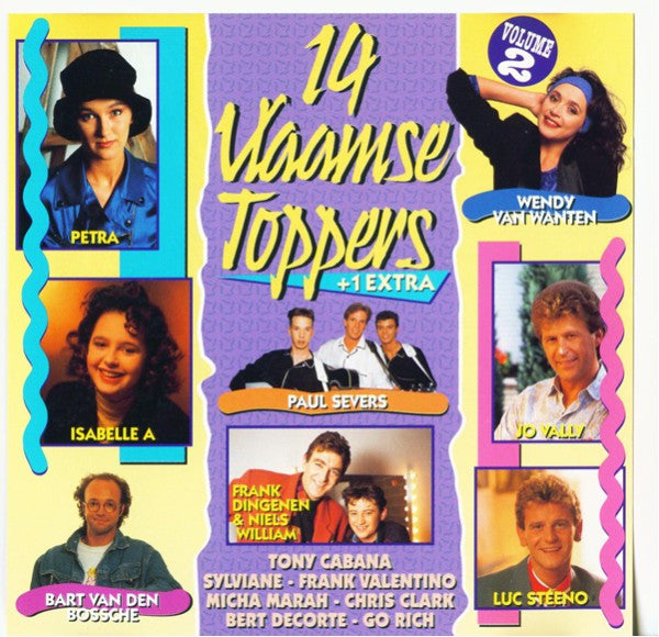 Various : 14 Vlaamse Toppers + 1 Extra - Volume 2 (CD, Comp)