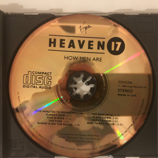 Heaven 17 : How Men Are (CD, Album, RE)