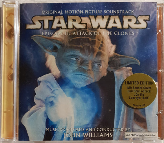 John Williams (4) : Star Wars Episode II: Attack Of The Clones (CD, Album, Copy Prot., Enh, Ltd, Yod)