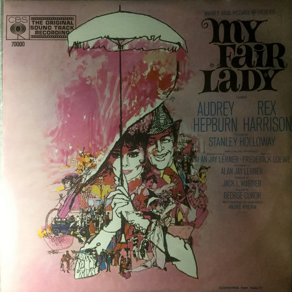 Audrey Hepburn And Rex Harrison : My Fair Lady - Soundtrack (LP, Mono, RE, Fol)