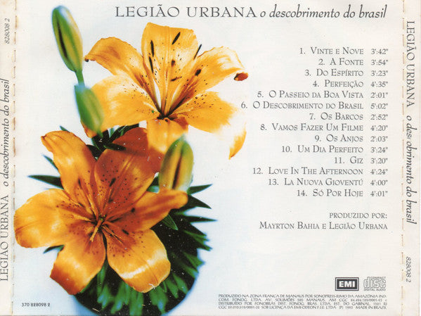Legião Urbana : O Descobrimento Do Brasil (CD, Album)