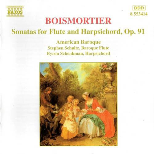 Joseph Bodin de Boismortier, American Baroque : Sonatas For Flute And Harpsichord (CD)