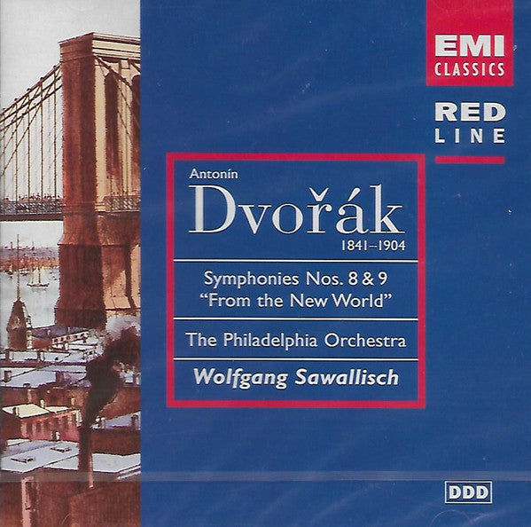 Antonín Dvořák, The Philadelphia Orchestra, Wolfgang Sawallisch : Symphonies Nos. 8 & 9 "From The New World" (CD, Comp)