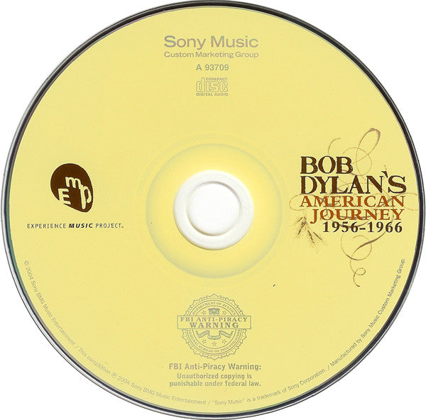 Bob Dylan : Bob Dylan's American Journey (1956-1966) (CD, Album, Comp)
