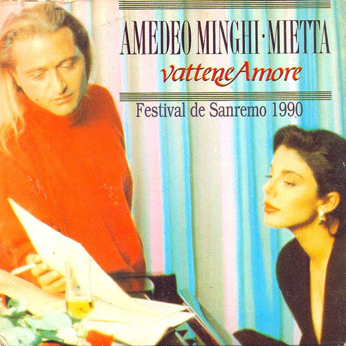 Amedeo Minghi . Mietta : Vattene Amore (CD, Single)