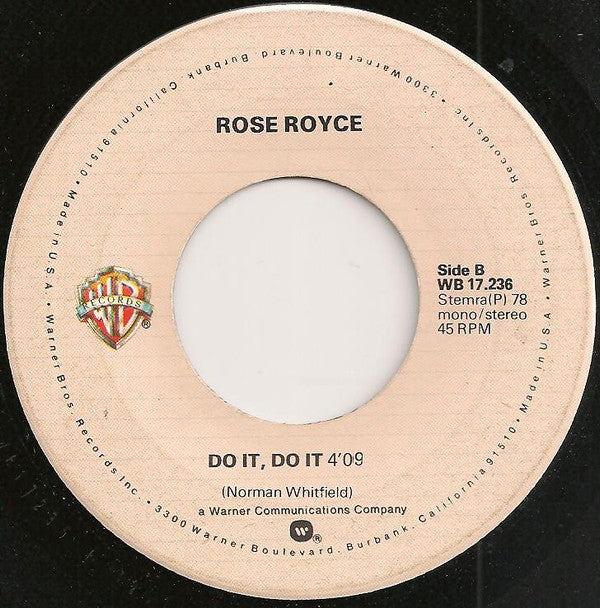 Rose Royce : Love Don't Live Here Anymore (7", Single, Red)