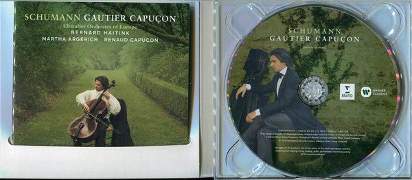 Robert Schumann, Gautier Capuçon, Renaud Capuçon, Martha Argerich, The Chamber Orchestra Of Europe, Bernard Haitink : Schumann (Gautier Capuçon) (CD, Album)
