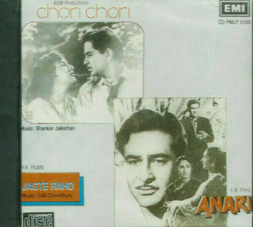 Shankar-Jaikishan, Salil Chowdhury : Chori Chori / Anari / Jagte Raho (CD, Comp)
