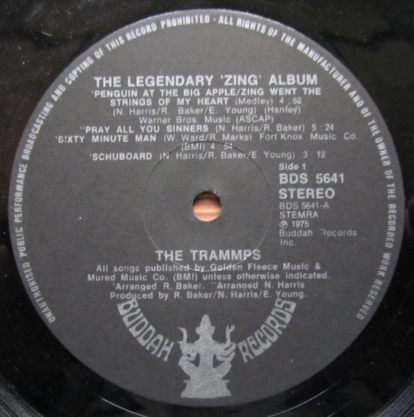 The Trammps : The Legendary Zing Album (LP, Album)