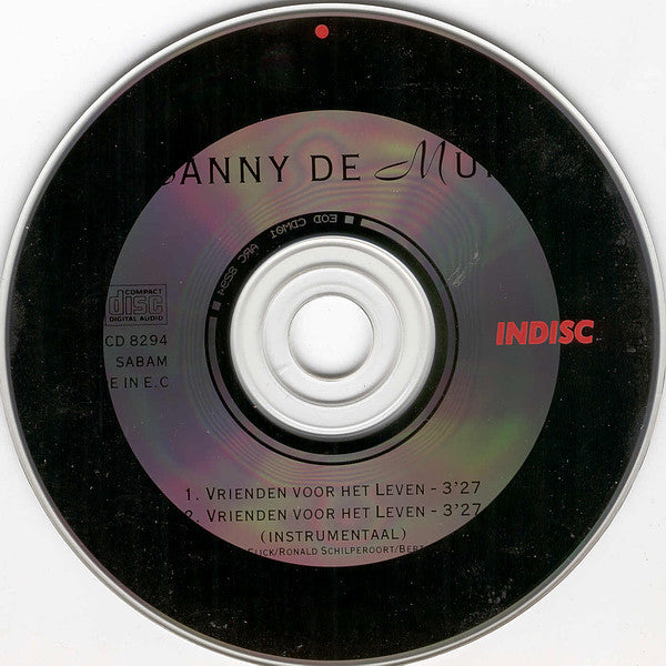 Danny de Munk : Vrienden Voor Het Leven (CD, Single)