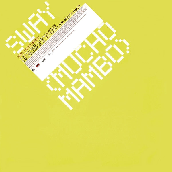 Mellow Trax Vs. Shaft : Sway (Mucho Mambo) (12", Maxi)