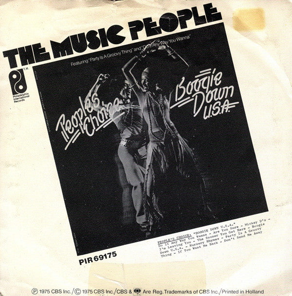 People's Choice : Do It Any Way You Wanna (7", Single)