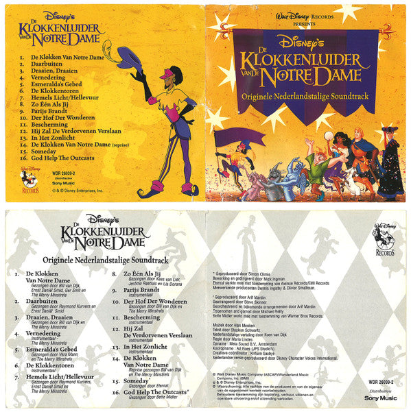 Various : De Klokkenluider Van De Notre Dame (CD, Album)