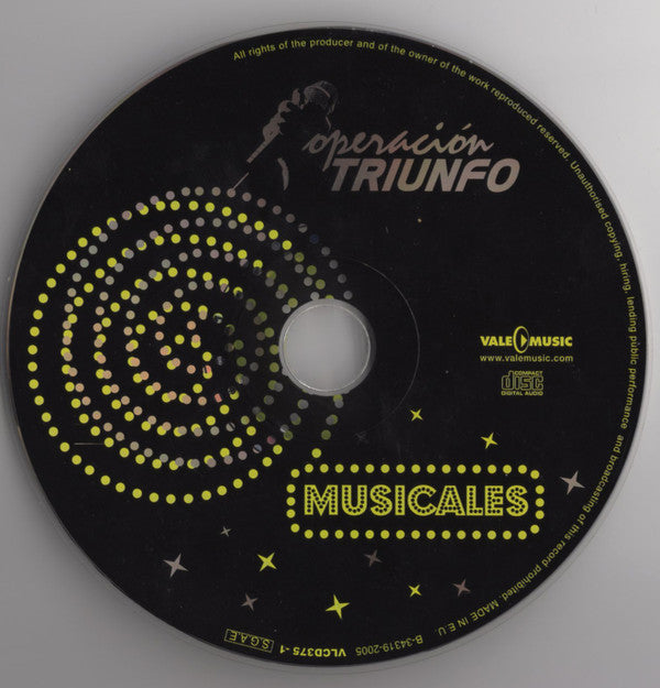 Operación Triunfo 2005 : Operación Triunfo Musicales (CD, Album + DVD, Album)