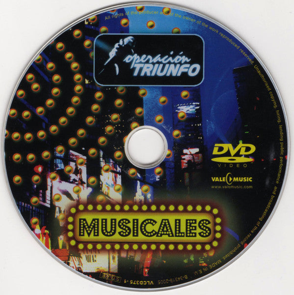 Operación Triunfo 2005 : Operación Triunfo Musicales (CD, Album + DVD, Album)