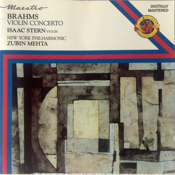 Johannes Brahms, Isaac Stern, Zubin Mehta : Violin Concerto (CD, RE)