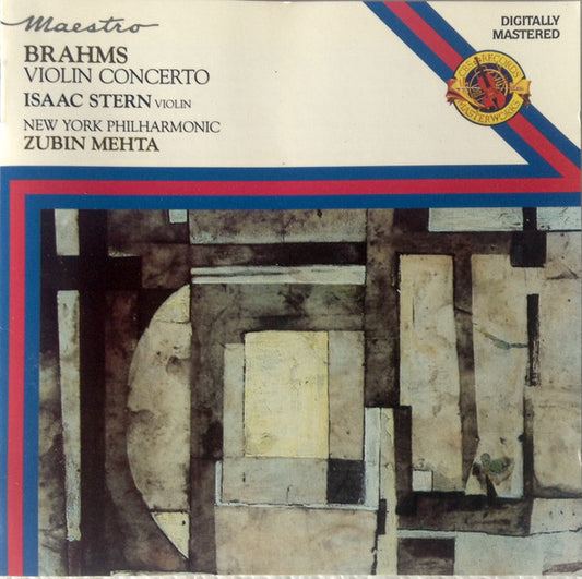 Johannes Brahms, Isaac Stern, Zubin Mehta : Violin Concerto (CD, RE)