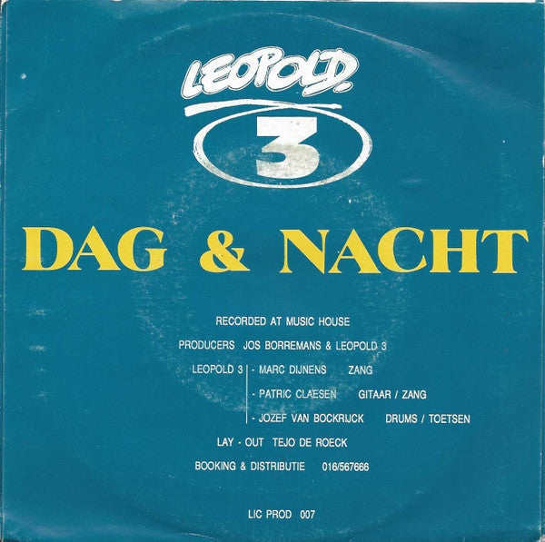 Leopold 3 : Dag En Nacht (7", Single)