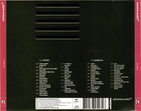 Various : Shockers - Extreme Audio (2xCD, Comp, Mixed + DVD, Mixed)