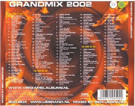 Ben Liebrand : Grandmix 2002 (3xCD, Mixed)