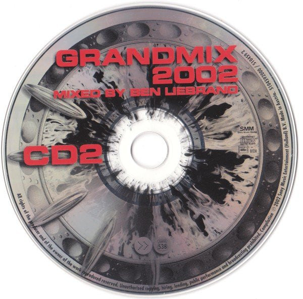 Ben Liebrand : Grandmix 2002 (3xCD, Mixed)