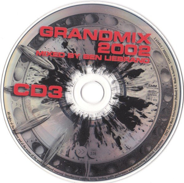 Ben Liebrand : Grandmix 2002 (3xCD, Mixed)