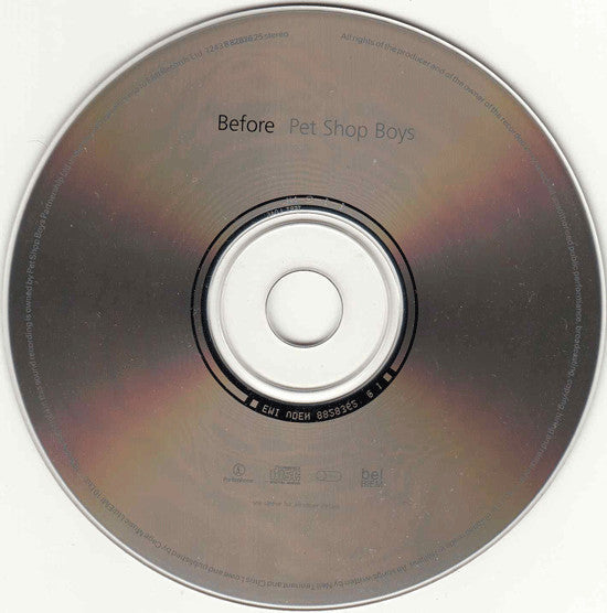 Pet Shop Boys : Before (CD, Maxi, CD2)