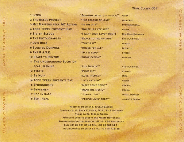 Various : The Classic Works (CD, Mixed)