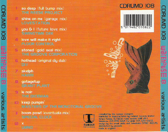 Various : Warehouse 8 (CD, Comp)