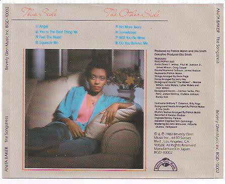 Anita Baker : The Songstress (CD, Album, RE, RP)