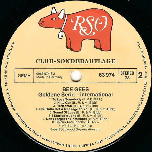 Bee Gees : Bee Gees (LP, Comp, Club)