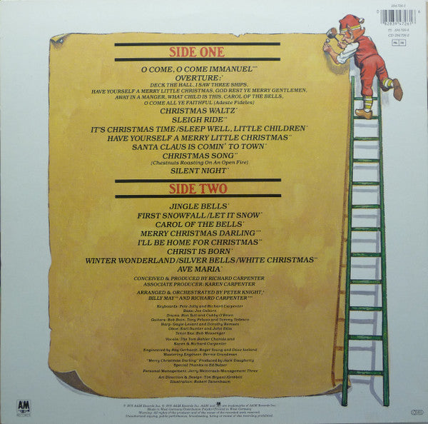 Carpenters : Christmas Portrait (LP, Album, RE)