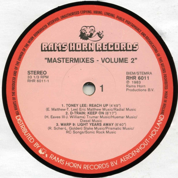 Various : 98.7 Kiss FM Mastermixes Vol. II (2xLP, Album, Comp, Mixed)