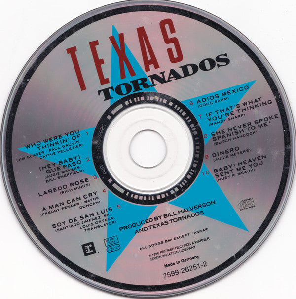 Texas Tornados : Texas Tornados (CD, Album, RP)