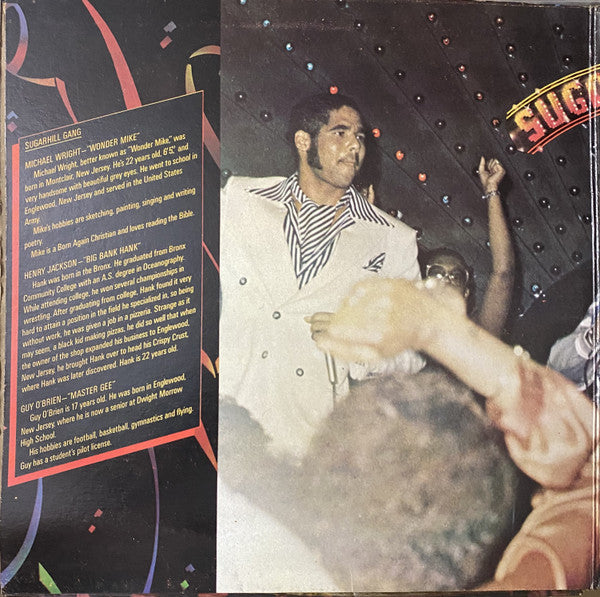 The Sugar Hill Gang* : Sugarhill Gang (LP, Album, Gat)